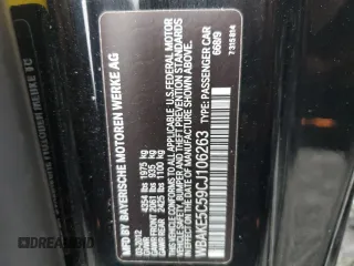 2012 BMW 3 Series 328i with VIN WBAKE5C59CJ106263, listed as a Copart auction lot 51776905 with 102,081 mi miles and Salvage Title. Bid and sale history available at carsss.com. Image 12.
