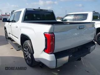 2022 Toyota Tundra 2WD Platinum with VIN 5TFNA5AB1NX011149, listed as a IAAI auction lot 42063730 with 44,531 mi miles. Bid and sale history available at carsss.com. Image 3.