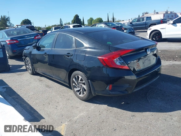 2016 Honda Civic EX with VIN 19XFC2F71GE023712, listed as a IAAI auction lot 41824595 with 87,127 mi miles and . Bid and sale history available at DreamBid. Image 3.