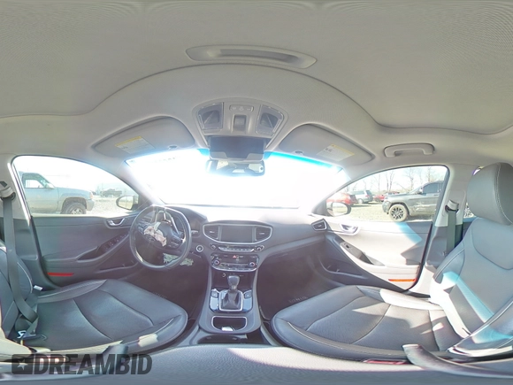 2018 Hyundai Ioniq Limited with VIN KMHC05LC9JU065077, listed as a Copart auction lot 48663555 with 179,075 mi miles and Salvage title. Bid and sale history available at DreamBid. Image 12.