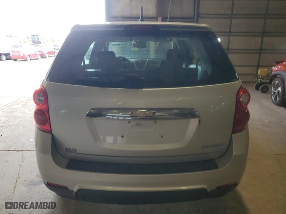 2012 Chevrolet Equinox LS with VIN 2GNALBEK5C6351040, listed as a Copart auction lot 54163865 with 137,620 mi miles and Clean Title. Bid and sale history available at carsss.com. Image 6.