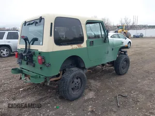 1995 Jeep Wrangler with VIN 1J4FY29S9SP274563, listed as a IAAI auction lot 41732557 with 76,540 mi miles. Bid and sale history available at carsss.com. Image 4.