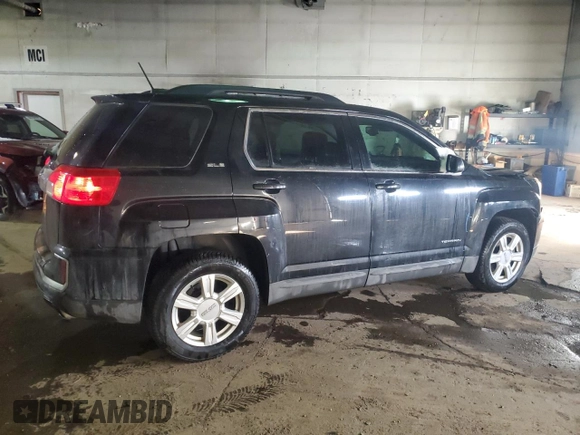 2016 GMC Terrain SLE with VIN 2GKFLNE3XG6142637, listed as a Copart auction lot 44700665 with 130,983 mi miles and Clean Title. Bid and sale history available at carsss.com. Image 3.