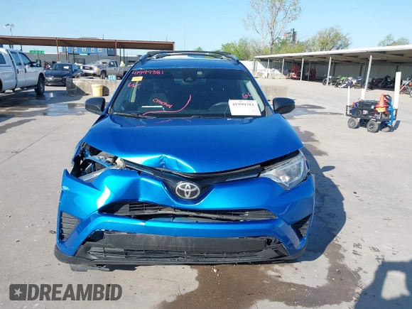 2017 Toyota RAV4 LE with VIN JTMZFREV4HJ115558, listed as a IAAI auction lot 41999381 with 94,223 mi miles and . Bid and sale history available at carsss.com. Image 13.