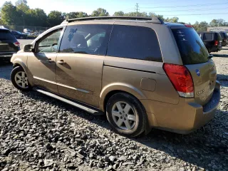 2004 Nissan Quest SE with VIN 5N1BV28U64N333661, listed as a Copart auction lot 74992534 with 0 mi miles and Salvage Title. Bid and sale history available at carsss.com. Image 2.