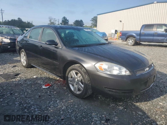 2014 Chevrolet Impala LT with VIN 2G1WB5E3XE1151209, listed as a Copart auction lot 51326375 with 124,533 mi miles and Salvage Title. Bid and sale history available at DreamBid. Image 4.