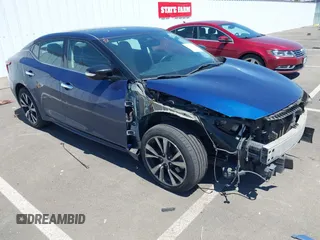 2018 Nissan Maxima SV with VIN 1N4AA6AP8JC380310, listed as a IAAI auction lot 42336140 with 93,377 mi miles and . Bid and sale history available at DreamBid. Image 1.