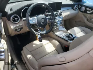 2023 Mercedes-Benz C 300 with VIN W1KWK8DB8PG129335, listed as a Copart auction lot 53168545 with Not Provided miles and Clean Title. Bid and sale history available at DreamBid. Image 8.