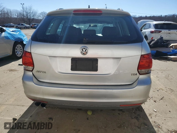 2012 Volkswagen Jetta SportWagen TDI with VIN 3VWPL7AJ5CM676576, listed as a Copart auction lot 46992115 with 145,857 mi miles and Salvage Title. Bid and sale history available at carsss.com. Image 6.
