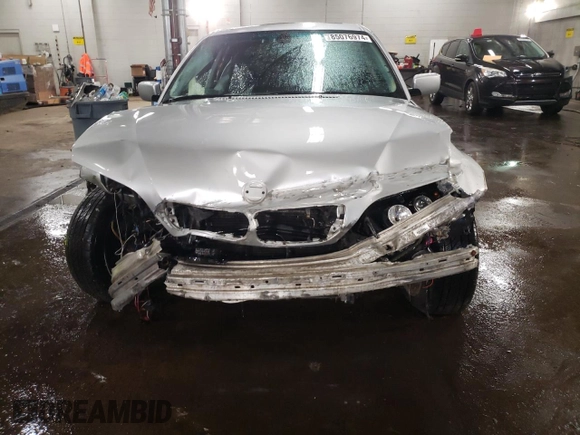 2001 BMW 3 Series 330i with VIN WBAAV53491JR80273, listed as a Copart auction lot 85076974 with 0 mi miles and Salvage Title. Bid and sale history available at carsss.com. Image 5.