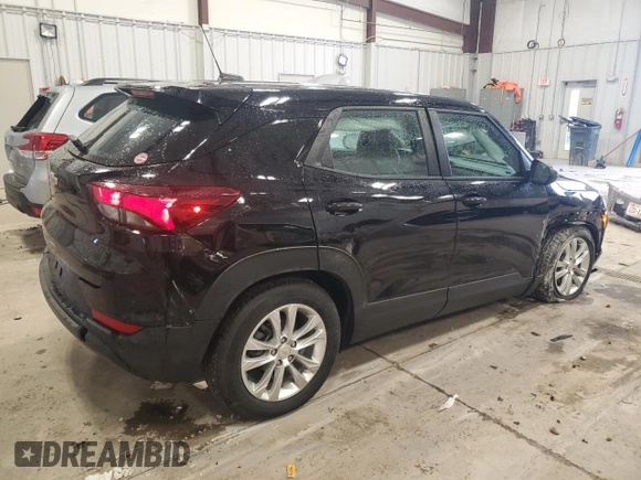 2021 Chevrolet TrailBlazer LS with VIN KL79MMS20MB181805, listed as a Copart auction lot 49572854 with 35,710 mi miles and . Bid and sale history available at DreamBid. Image 3.