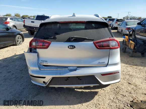2017 Kia Niro FE with VIN KNDCB3LC3H5073697, listed as a Copart auction lot 83549084 with 133,696 mi miles and Salvage Title. Bid and sale history available at carsss.com. Image 6.
