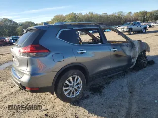 2017 Nissan Rogue S with VIN KNMAT2MV2HP604696, listed as a Copart auction lot 81557684 with 0 mi miles and Salvage Title. Bid and sale history available at carsss.com. Image 3.