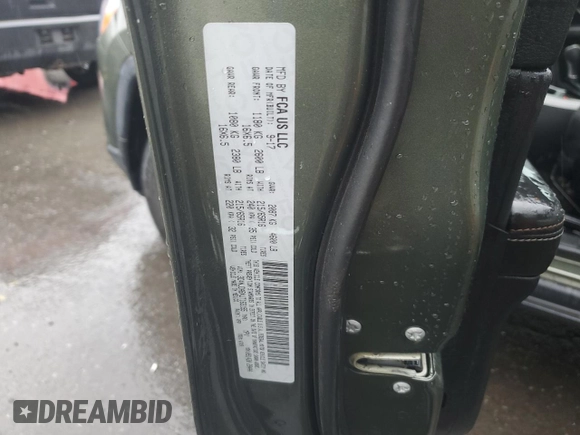 2018 Jeep Compass Sport z VIN 3C4NJDABXJT163155, wystawiony jako Copart lot #58648405 z przebiegiem 93 099 mil mil oraz Szkoda całkowita • Salvage title. Historia ofert i sprzedaży dostępna na DreamBid. Obrazek 13.