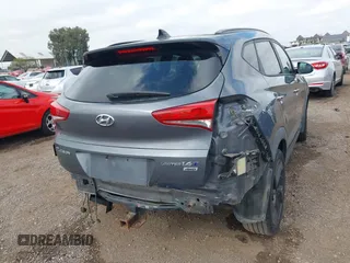 2016 Hyundai Tucson Eco with VIN KM8J3CA28GU217033, listed as a IAAI auction lot 41476238 with 76,311 mi miles. Bid and sale history available at carsss.com. Image 6.
