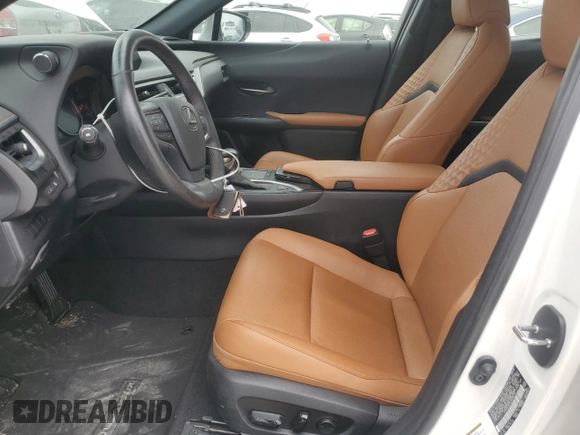 2020 Lexus UX 200 with VIN JTHP3JBH9L2030314, listed as a Copart auction lot 87454094 with 66,771 mi miles and Salvage title. Bid and sale history available at DreamBid. Image 7.