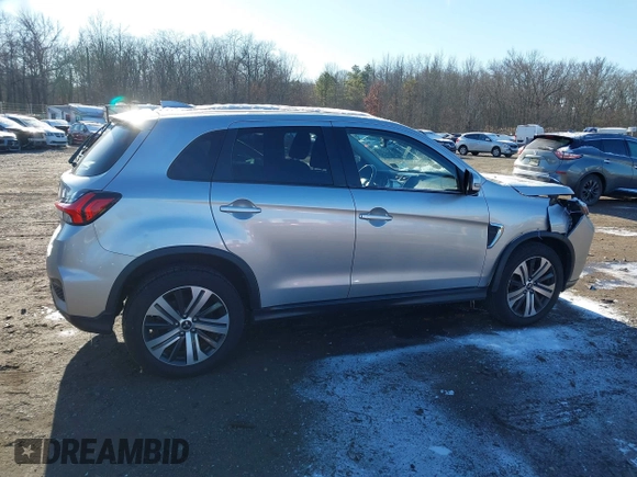 2020 Mitsubishi Outlander Sport SE 2.0 with VIN JA4AP4AU7LU028801, listed as a IAAI auction lot 41138636 with 105,709 mi miles. Bid and sale history available at carsss.com. Image 13.