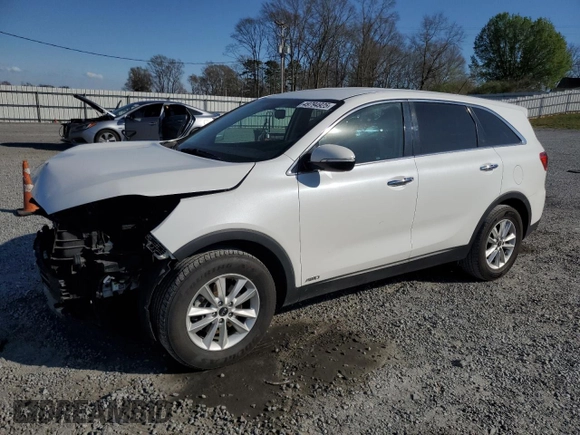 2019 Kia Sorento LX with VIN 5XYPGDA33KG452127, listed as a Copart auction lot 49794925 with 125,840 mi miles and Salvage Title. Bid and sale history available at carsss.com. Image 1.