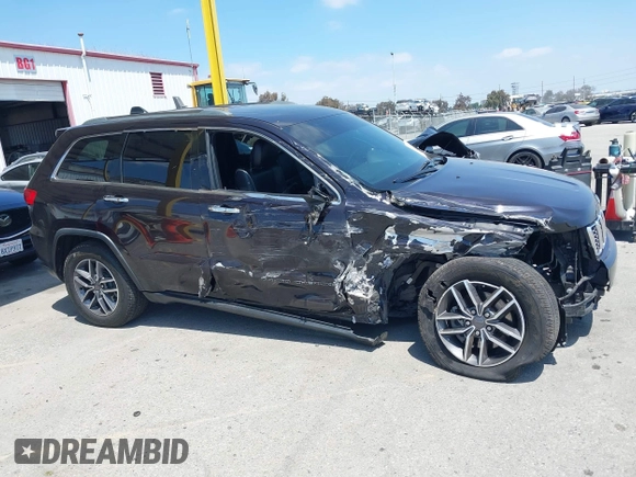 2019 Jeep Grand Cherokee Limited z VIN 1C4RJEBG7KC530267, wystawiony jako IAAI lot #42216167 z przebiegiem 60 333 mil mil oraz . Historia ofert i sprzedaży dostępna na DreamBid. Obrazek 13.