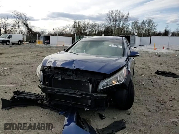 2016 Hyundai Sonata Sport with VIN 5NPE34AF8GH419024, listed as a Copart auction lot 50292455 with 133,196 mi miles and Salvage Title. Bid and sale history available at DreamBid. Image 10.
