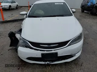 2015 Chrysler 200 C with VIN 1C3CCCCG9FN509616, listed as a Copart auction lot 51750365 with 55,874 mi miles and Salvage Title. Bid and sale history available at carsss.com. Image 5.