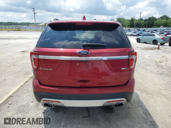2017 Ford Explorer Platinum z VIN 1FM5K8HT1HGD20357, wystawiony jako Copart lot #63019495 z przebiegiem 134 960 mil mil oraz Szkoda całkowita • Salvage title. Historia ofert i sprzedaży dostępna na DreamBid. Obrazek 6.