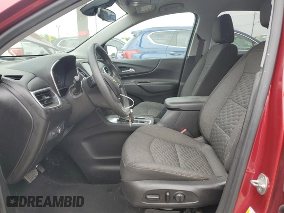 2021 Chevrolet Equinox LT with VIN 2GNAXKEV6M6100835, listed as a Copart auction lot 59391525 with 101,935 mi miles and Salvage title. Bid and sale history available at DreamBid. Image 7.