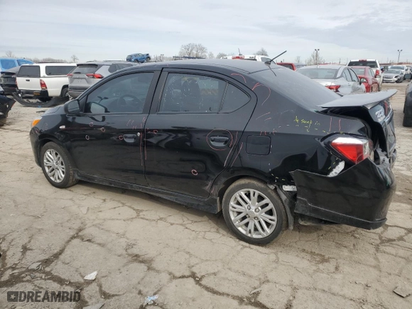 2021 Mitsubishi Mirage G4 ES with VIN ML32FUFJ8MHF04582, listed as a Copart auction lot 44118925 with 43,123 mi miles and Non Repairable. Bid and sale history available at carsss.com. Image 2.