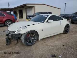 2008 Nissan 350Z Enthusiast with VIN JN1BZ34D48M703590, listed as a Copart auction lot 88776625 with 186,109 mi miles and Salvage title. Bid and sale history available at DreamBid. Image 1.