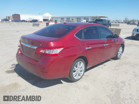 2015 Nissan Sentra SV with VIN 3N1AB7AP4FY248241, listed as a IAAI auction lot 41823236 with 126,752 mi miles and . Bid and sale history available at DreamBid. Image 4.