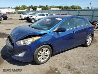 2013 Hyundai Elantra GT with VIN KMHD35LE7DU096586, listed as a Copart auction lot 69997724 with 87,487 mi miles and Salvage Title. Bid and sale history available at carsss.com. Image 1.