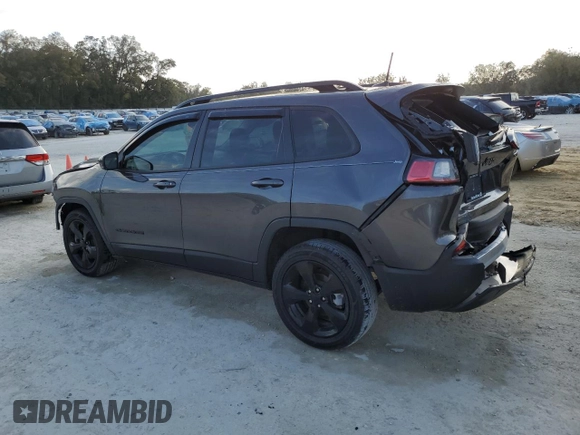 2021 Jeep Cherokee Altitude with VIN 1C4PJLLB2MD237372, listed as a Copart auction lot 47361185 with 72,229 mi miles and Salvage Title. Bid and sale history available at carsss.com. Image 2.