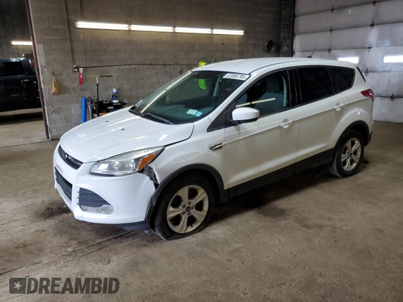 2016 Ford Escape SE with VIN 1FMCU9GX8GUB68380, listed as a Copart auction lot 52086795 with 130,183 mi miles and Salvage Title. Bid and sale history available at carsss.com. Image 1.