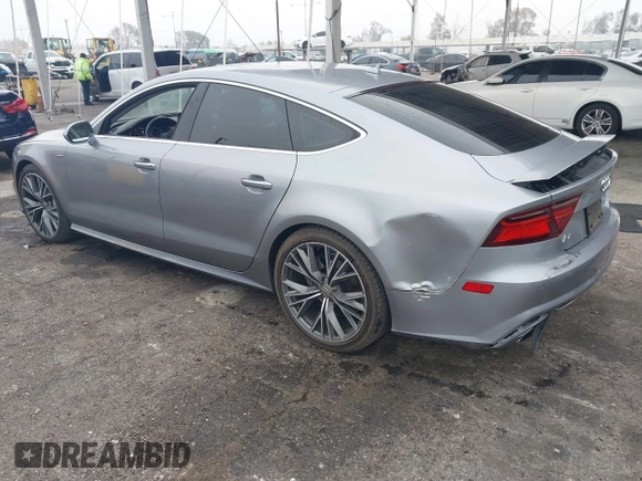 2016 Audi A7 3.0 Premium Plus with VIN WAUWGAFC0GN003357, listed as a IAAI auction lot 41468854 with 62,590 mi miles. Bid and sale history available at carsss.com. Image 3.