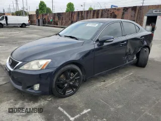 2010 Lexus IS 250 z VIN JTHBF5C21A2095819, wystawiony jako Copart lot #56145095 z przebiegiem 123 172 mil mil oraz Szkoda całkowita • Salvage title. Historia ofert i sprzedaży dostępna na DreamBid. Obrazek 1.