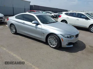 2015 BMW 4 Series 435i with VIN WBA3R1C54FK195482, listed as a IAAI auction lot 42029507 with 78,583 mi miles and . Bid and sale history available at DreamBid. Image 1.