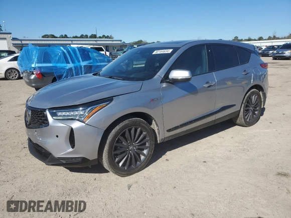 2022 Acura RDX PMC Edition with VIN 5J8TC2H87NL010154, listed as a Copart auction lot 80164634 with 19,803 mi miles and Clean Title. Bid and sale history available at carsss.com. Image 1.
