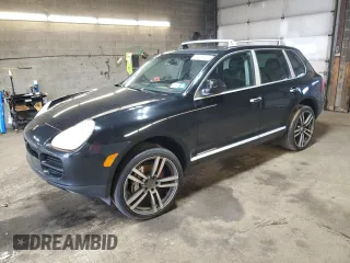 2004 Porsche Cayenne S with VIN WP1AB29P94LA61229, listed as a Copart auction lot 49205395 with 0 mi miles and Salvage Title. Bid and sale history available at carsss.com. Image 1.