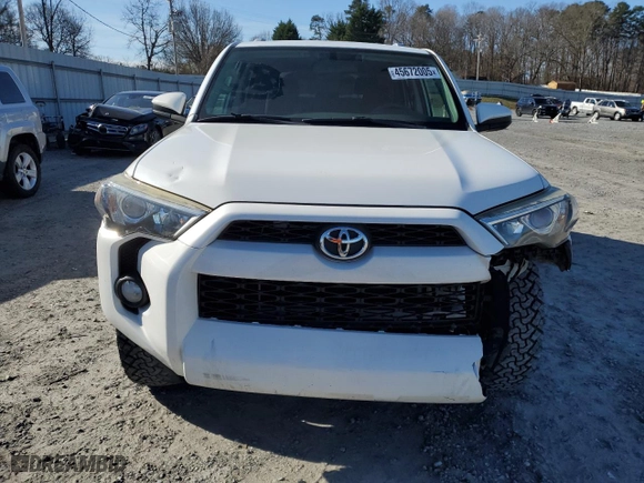 2017 Toyota 4Runner SR5 with VIN JTEZU5JR0H5151775, listed as a Copart auction lot 45672005 with 192,475 mi miles and Clean Title. Bid and sale history available at carsss.com. Image 5.