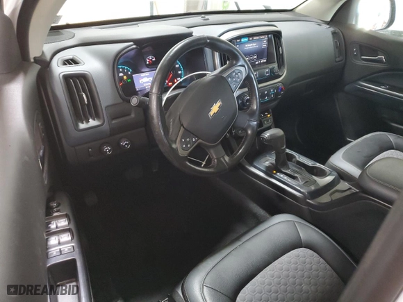 2020 Chevrolet Colorado 4WD Z71 with VIN 1GCGTDEN6L1157063, listed as a Copart auction lot 48243905 with 38,139 mi miles and Salvage Title. Bid and sale history available at carsss.com. Image 8.