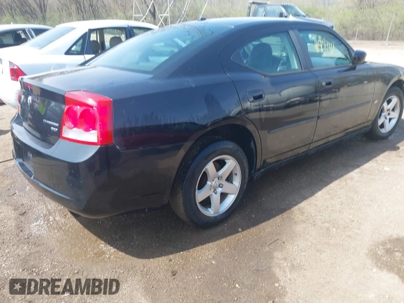 2010 Dodge Charger SXT with VIN 2B3CA3CV1AH286524, listed as a IAAI auction lot 41901911 with 274,647 mi miles. Bid and sale history available at carsss.com. Image 4.