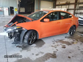 2015 Dodge Dart GT with VIN 1C3CDFEBXFD228320, listed as a Copart auction lot 48583035 with 73,892 mi miles and Salvage Title. Bid and sale history available at carsss.com. Image 1.