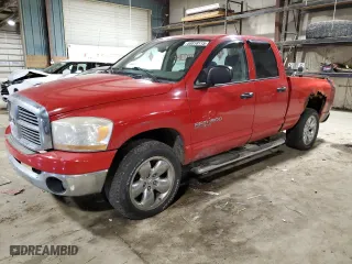 2006 Dodge Ram 1500 SLT with VIN 1D7HU18226S552489, listed as a Copart auction lot 46919115 with NaN miles and Salvage Title. Bid and sale history available at carsss.com. Image 1.