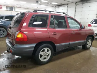2004 Hyundai Santa Fe with VIN KM8SB12B44U646059, listed as a Copart auction lot 64770184 with 160,936 mi miles and Clean Title. Bid and sale history available at carsss.com. Image 3.
