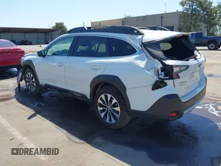 2023 Subaru Outback Limited XT with VIN 4S4BTGND3P3176792, listed as a IAAI auction lot 42077573 with 65,618 mi miles and . Bid and sale history available at DreamBid. Image 3.