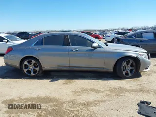 2015 Mercedes-Benz S-Class S 550 with VIN WDDUG8CB7FA072704, listed as a IAAI auction lot 41473437 with 1 mi miles. Bid and sale history available at carsss.com. Image 13.