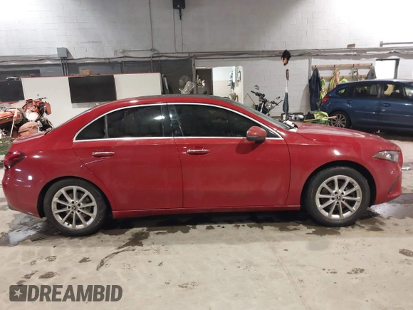 2019 Mercedes-Benz A 220 with VIN WDD3G4FB7KW023239, listed as a IAAI auction lot 41485467 with 52,396 mi miles and . Bid and sale history available at DreamBid. Image 13.