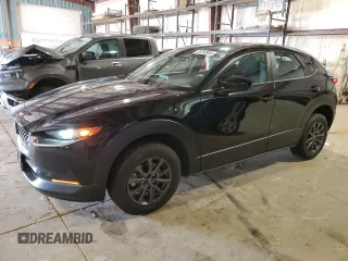2021 Mazda CX-30 S with VIN 3MVDMBAL2MM207744, listed as a Copart auction lot 55399965 with 49,089 mi miles and Salvage title. Bid and sale history available at DreamBid. Image 1.