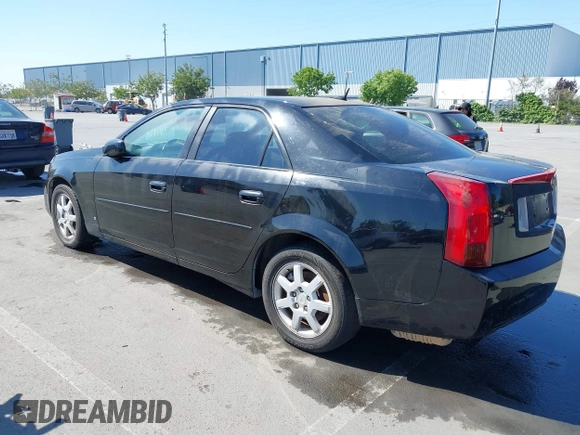 2007 Cadillac CTS with VIN 1G6DM57T770165558, listed as a IAAI auction lot 42146188 with 236,763 mi miles. Bid and sale history available at carsss.com. Image 3.