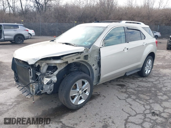 2013 Chevrolet Equinox LTZ with VIN 2GNALFEK6D6283520, listed as a IAAI auction lot 41781484 with 203,502 mi miles. Bid and sale history available at carsss.com. Image 2.